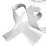 42/40 Нить латексная белая/черная, силикон