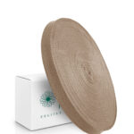 Лента ременная стандарт, стропа, бежевая 25 мм