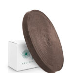 Лента ременная стандарт+, стропа, коричневая 38 мм