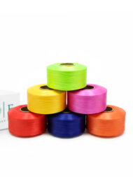 Нить полипропиленовая, 680 DEN полая, черная/белая/цветная. 900 Den черная — изображение 2