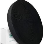 Лента эластичная тканая швейная, черная 50 мм