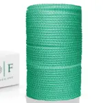 Шнур полипропиленовый с наполнителем, вязаный, бирюзовый 4 мм